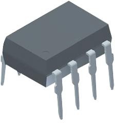 Фото 1/2 VOR2142A8, МОП-транзисторное реле, DPST-NO (2 Form A), AC / DC, 400 В, 100 мА, DIP-8, Сквозное Отверстие