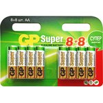 Батарейка GP Super Alkaline АА (LR6) 15A8/8-2CRD16