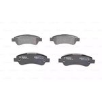 0986494110, Колодки тормозные дисковые задн CITROEN: JUMPER c бортовой ...