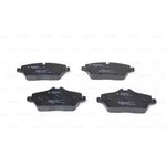 0986494120, К-кт колодок дисковых BMW 1 04-, MINI MINI 06-, MINI CLUBMAN 07-,