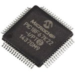 PIC18F67K22-I/PT, , Микроконтроллер , 8-бит PIC RISC, 128KB Flash, 5V, корпус TQFP-64