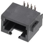 615008150021, Модульный разъем, Tab Up, RJ45 Jack, 1 x 1 (Порт), 8P8C ...