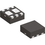 Dual N-Channel MOSFET, 5 A, 20 V, 6-Pin MicroFET 2 x 2 FDMA1024NZ
