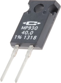 Фото 1/3 40Ω Power Film Resistor 30W ±1% MP930-40.0-1%