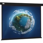 Настенно-потолочный рулонный экран 127x127 см Wallscreen CS-PSW-127x127-BK 1:1 ...