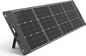 Портативная складная солнечная батарея - панель 200 Вт монокристалл SC015-BK, Choetech | купить в розницу и оптом