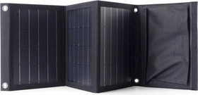 Фото 1/5 Портативная складная солнечная батарея - панель 22 Вт монокристалл SC005-V2-BK