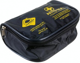 Фото 1/10 Аптечка автомобильная первой помощи GL-24 в черной сумочке 48124