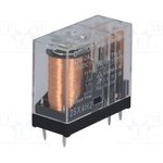 G2R-2A-DC24, General Purpose Relays DPST 24VDC 5A 21.8mA 24VDC DPST