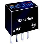 RI3-0505S, Isolated DC/DC Converters - Through Hole 3W 5Vin 5Vout 600mA
