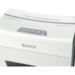 Фото 8/9 Шредер Leitz IQ Protect Premium 10X белый (секр.P-4) фрагменты 10лист. 18лтр. скрепки скобы
