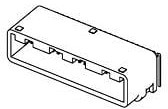 Фото 1/4 1318745-2, Automotive Connectors 025 I/O CAP HSG ASSY