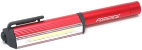 F01X0041, Фонарик переносной светодиодный в комплекте с батарейками (CUB, 3xAAA), в блистере