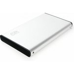 Внешний корпус USB 3.0 2.5" SATAIII, алюминий, серебро ...