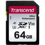 TS64GSDC340S, 64 GB Industrial SDXC SD Card, UHS-I U3