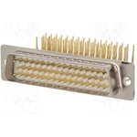 DS1034-03-50MWN8SS, Разъем D-Sub; PIN: 50; гнездо; "папа"; на PCB; угловой 90°; THT