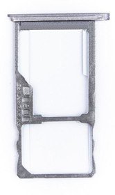 Фото 1/2 Держатель (лоток) SIM карты для Meizu M5S M612h серый