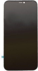 Фото 1/2 Дисплей (экран) в сборе с тачскрином для Apple iPhone 11 черный (Zetton)