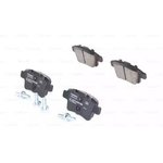 0986494199, Колодки тормозные дисковые задн CITROEN: C4 Grand Picasso (UA_) 1.6 ...