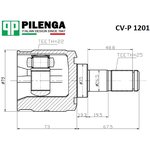 CV-P 1201, ШРУС Hyundai Accent (ТагАЗ) MT внутренний