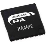 R7FA4M2AD3CFP#AA0, 32bit ARM Cortex M33 Microcontroller MCU, RA4M2, 100MHz ...