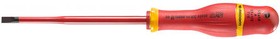 Фото 1/2 AT5.5X125TVE, Slotted Insulated Screwdriver, 5.5 mm Tip, 125 mm Blade, VDE/1000V, 235 mm Overall