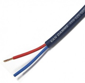 Фото 1/2 268-525-060, 2 Core Speaker Cable, 2.5 mm² CSA, 7.6mm od, 100m, Blue