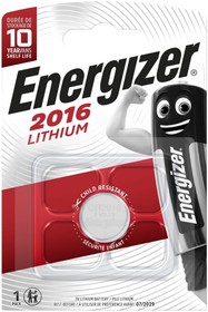 Батарейка Lithium CR2016 1 шт/бл E301021801