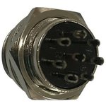 RND 205-01361, DIN Plug Connector, 4A, 125V, 8 Poles, Plug