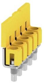 1057860000, Cross Connector, 41A, 6.1mm, Yellow, 28.9 x 7.6mm, PU%3DPack of 10 pieces