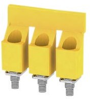 1055160000, Cross Connector, 101A, 11.9mm, Yellow, 33.3 x 10.4mm, PU%3DPack of 50 pieces