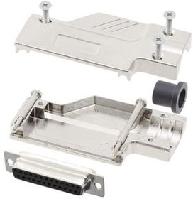 6355-0099-33, DB-25 Socket D-Sub Connector Kit, Zinc