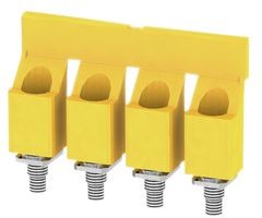 1055260000, Cross Connector, 101A, 11.9mm, Yellow, 45.2 x 10.4mm, PU%3DPack of 50 pieces