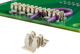 10127850-001TRLF, Griplet Wire to Board Connector - 1 Position - 20-30 AWG - Contact, IDC - Solder - Surface Mount.