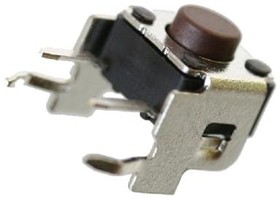 Фото 1/2 DTSA-62N-V, Переключатель микропереключатель, на плату, 6,2 x 6,2 мм, усилие нажатия 1,6N