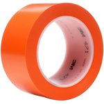 7000028854, 471 Orange PVC 1296in Hazard Tape, 0.13mm Thickness