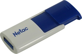 Фото 1/6 NT03U182N-032G-30BL, Флеш-память Netac U182 Blue USB3.0 Flash Drive 32GB,retractable