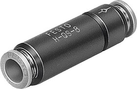 H-QS-10, H Series Tube Pneumatic Drain, 10mm Tube Inlet Port x 10mm Tube Outlet Port, 153465