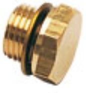 0220 17 00, G 3/8 Brass Plug Fitting