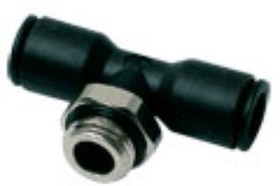 3198 06 13, LF3000 Series, Push In 6 mm to Push In 6 mm, Threaded-to-Tube Connection Style