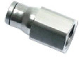 3614 12 21, LF3600 Series, G 1/2 Female to Push In 12 mm, Threaded-to-Tube Connection Style