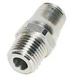 3805 08 17, LF3800 Series, G 3/8 Male to Push In 8 mm, Threaded-to-Tube ...