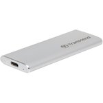 Внешний диск SSD Transcend TS250GESD260C, 250ГБ, серебристый