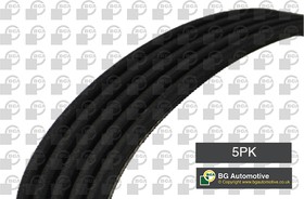 5PK884, Ремень ручейковый