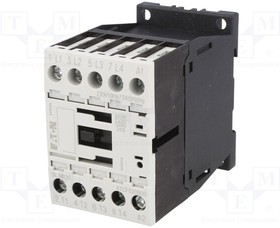 DILMP20(230V50HZ, 240V60HZ), Контактор 20 А, управляющее напряжение 230В (АС), 4 полюса, категория применения AC-3, AC-4