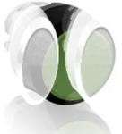 MP1-10G, Modular momentary pushbutton with green non-illuminated actuator and 22mm mounting.