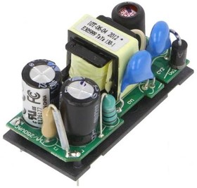 Фото 1/2 CFM06S120, Switching Power Supplies AC-DC Open Frame, 6 Watt, Single Output, 12VDC Output, 0.5A, 81% Efficiency, PCB Mount