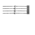 BYT56M-TAP, 1000V 3A, Fast Switching Diode Diode, 2-Pin SOD-64 BYT56M-TAP