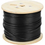 Кабель FTP, 4 пары, Кат. 5e, внешний, черный, 305м в кат., LANMASTER LAN-5EFTP-OUT