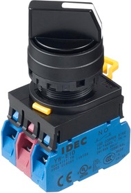 YW1S-32E21, Поворотный переключатель, 3 Позиции, 45 °, 10 А, 120 В, YW ...